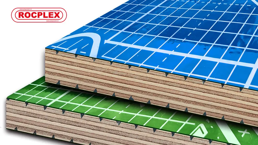 High-quality PP plastic faced plywood for construction formwork
