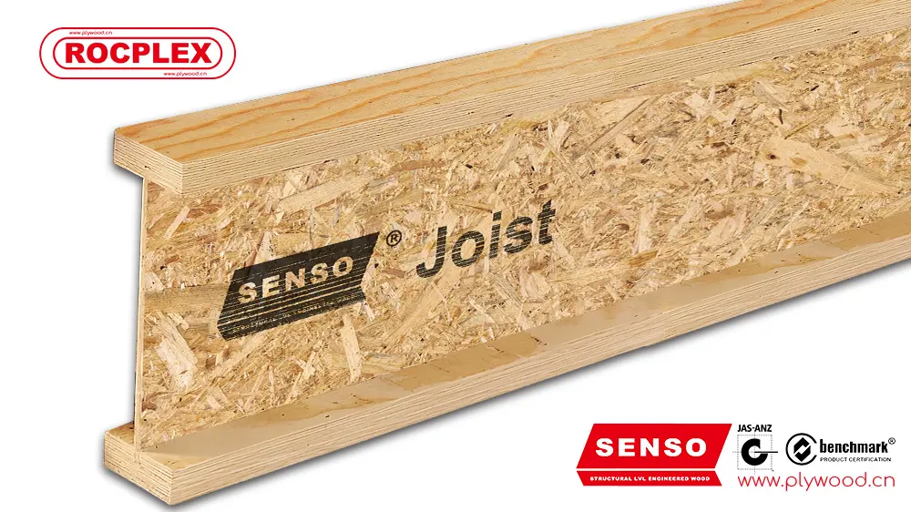 SENSO I Joist beam with LVL flanges and OSB web