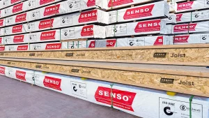 SENSO I Joist beams in warehouse stock for export supply