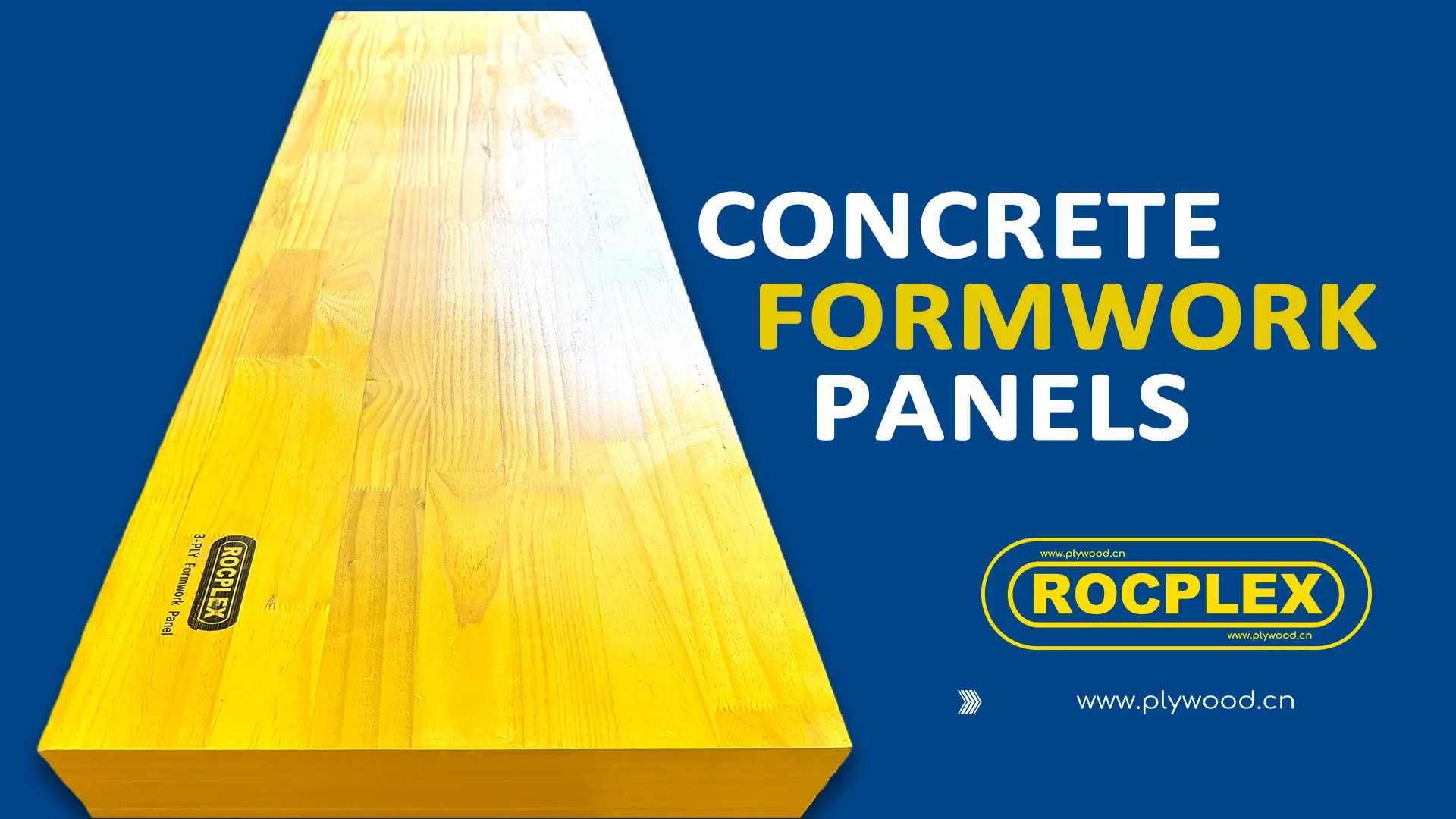 Concrete Formwork Panels for Slabs, Walls, and Beams - ROCPLEX